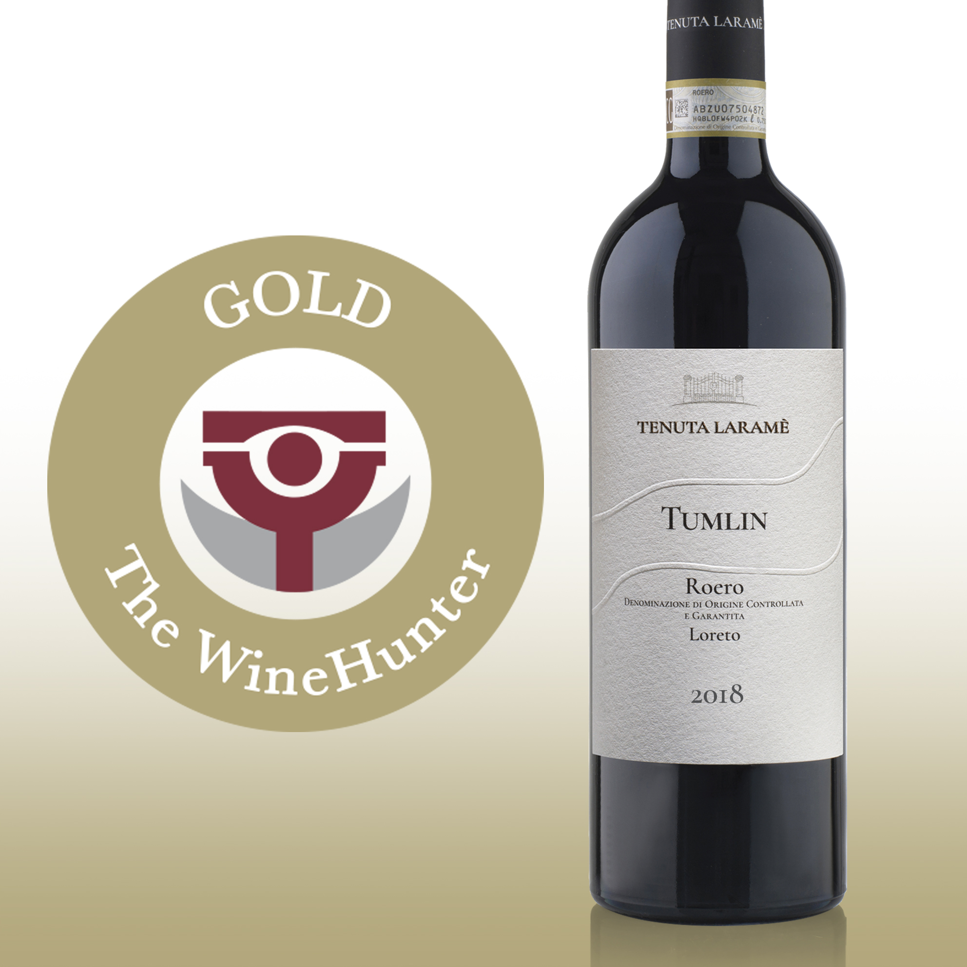 The WineHunter Award GOLD To Tumlin Roero DOCG Loreto Cantine Povero The WineHunter Award GOLD To Tumlin Roero DOCG Loreto Cantine Povero
