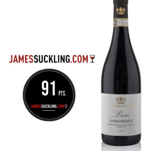 CANTINE POVERO BATU BARBARESCO 2021 JAMES SUCKLING 91PT