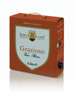 Grazioso Vino Rosso 12% 5 LT