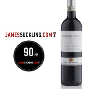 CANTINE POVERO CONTRADA MAESTRA BARBERA DASTI 2023 JAMES SUCKLING 90PT