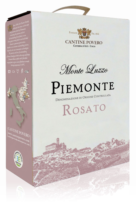 Monte Luzzo Piemonte DOC Rosato 2025 3 LT 11,5%