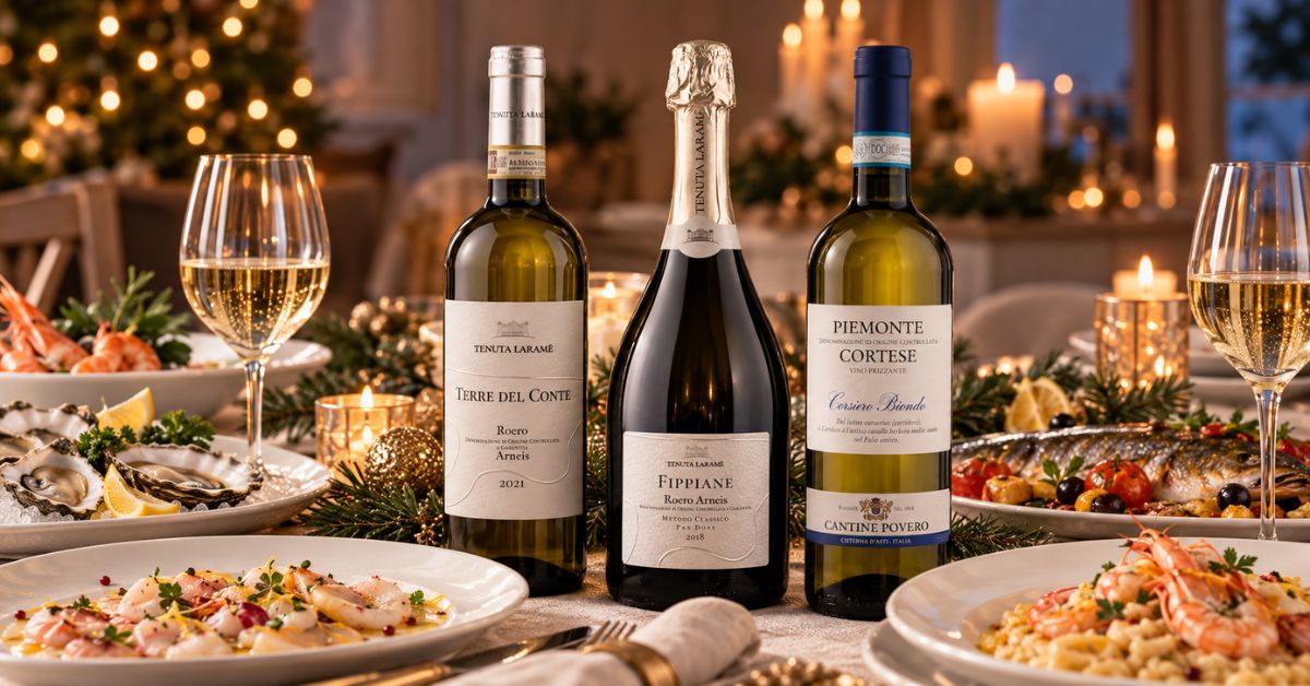 Vini per il cenone della Vigilia di Natale